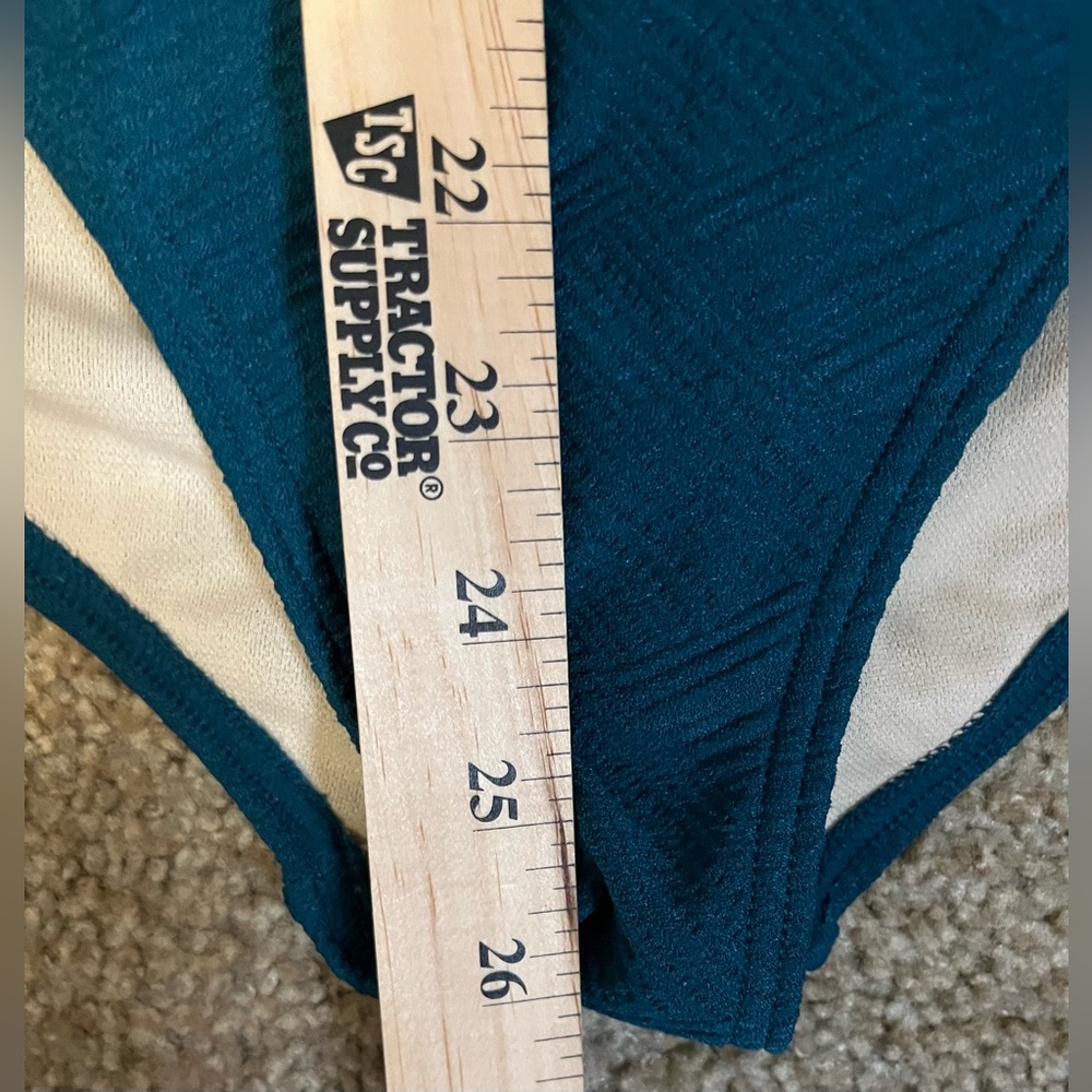 Aquamore Chlorine Resistant Deep Ocean High Neck One-Piece size 8 - Picture 6 of 16
